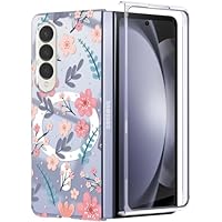 フォルド　4枚 Amazon.co.jp: Galaxy Z Fold 4 5G 用 ケース 薄型 軽量 透明